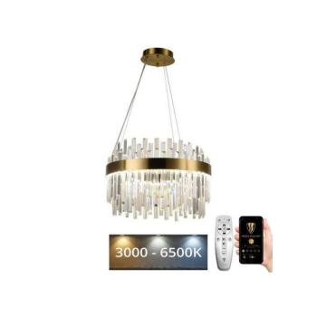 LED állítható fényerőjű lámpa kábelre LED/70W/230V 3000-6500K arany + DO J6310/C kép
