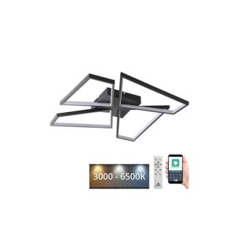 LED állítható mennyezeti lámpa 115W 230V 3000-6500K fekete + DO TA1312/B kép