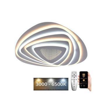 LED állítható mennyezeti lámpa LED/130W/230V 3000-6500K + távirányító J1318/W kép