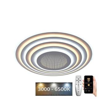 LED állítható mennyezeti lámpa LED/140W/230V 3000-6500K + távirányító J1316/W kép