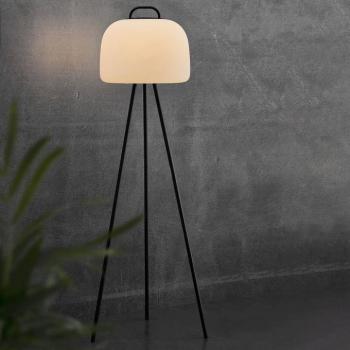 LED álló világítás Kettle Tripod fém, búra 36 cm kép