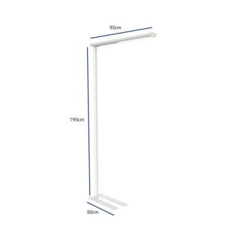 LED álló világítás MAULjet, fehér, magasság 195 cm kép