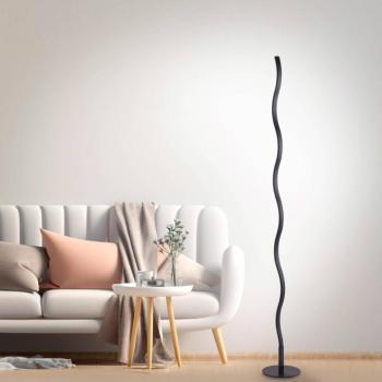 LED álló világítás Wave 3 000 K 120 cm fekete kép