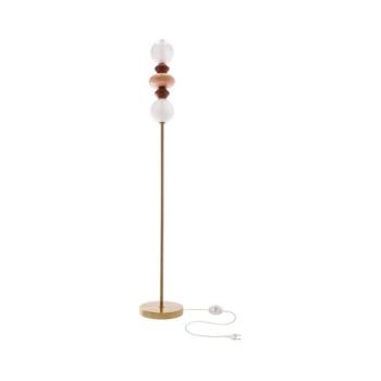LED állólámpa FLORES LED/15W/230V arany/narancssárga/barna 52-50724 kép