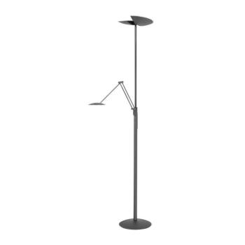 LED állólámpa New Sapporo, fekete, 183 cm, fém Dimmer CCT kép