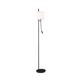 LED Állólámpa TOKYO 1xE27/40W/230V + LED/3W fekete/fehér 50602139 kép