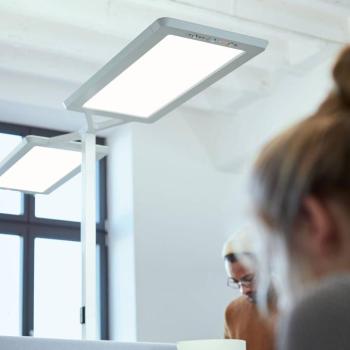 LED állólámpa Yara.double VTL, BT, LTX, ezüst kép