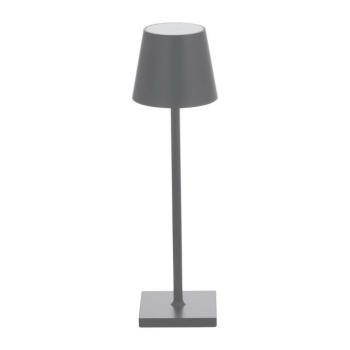 LED asztali lámpa 2,5w CCT fényerőszabályozható szürke, dimmelhető, 230 lm, IP44, Optonica, 269 kép