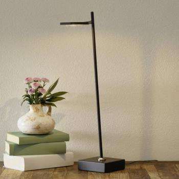 LED asztali lámpa Block, szabályozható, fekete kép