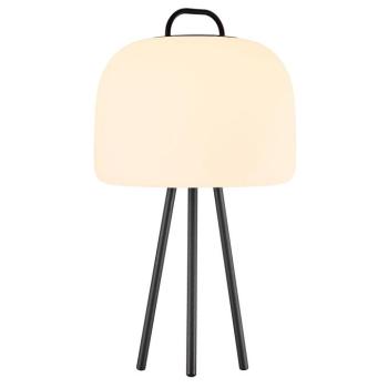 LED asztali lámpa Kettle Tripod fém, ernyő 36cm kép