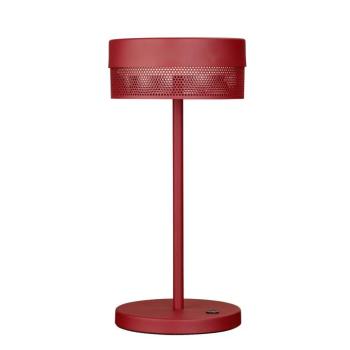 LED asztali lámpa Mesh újratölthető akkumulátorral, magasság 30 cm, indiai kép