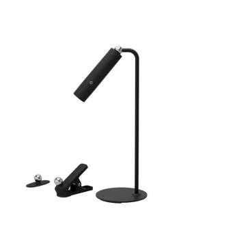 LED asztali lámpa, multifunkciós, vezeték nélküli, 3w, 4000k, fekete színben, természetes fehér, dimmelhető, 240 lm, Optonica, 272 kép
