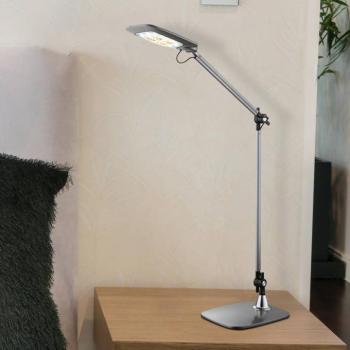 LED asztali lámpa Pattaya csuklók ezüst, dimm CCT kép