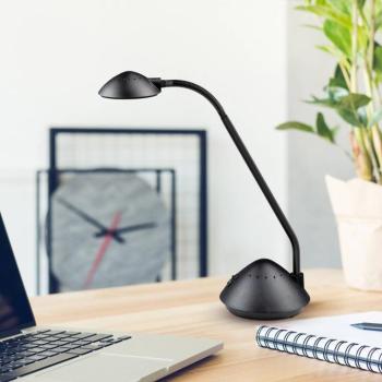 LED asztali világítás MAULarc, fekete, magasság 38 cm, flexibilis kép