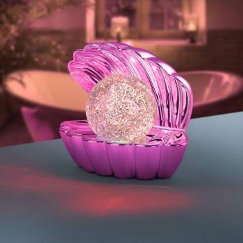 LED asztali világítás Shelly, rózsaszín, műanyag, 18 cm, RGB kép
