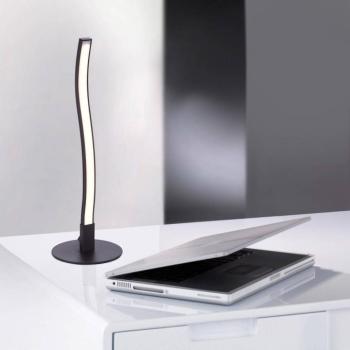 LED asztali világítás Wave 3 000 K 30 cm fekete kép