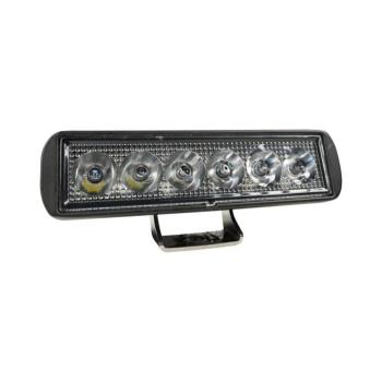 LED autós fekete spotlámpa 18W 10-30V IP69 5700K téglalap alakú TT.13318S kép