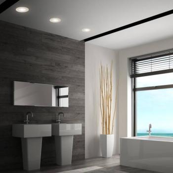 LED beépített spotlámpa 7605 3-as IP44 CTS nikkel kép