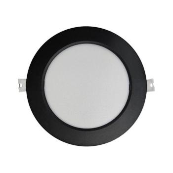 LED Beépíthető lámpa CIRCLE LED/12W/230V 4000K átm. 17 cm fekete 008 0001153 kép
