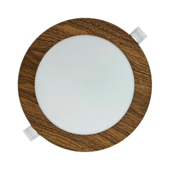 LED Beépíthető lámpa CIRCLE LED/12W/230V 4200K átm. 16,7 cm barna 008 0001155 kép