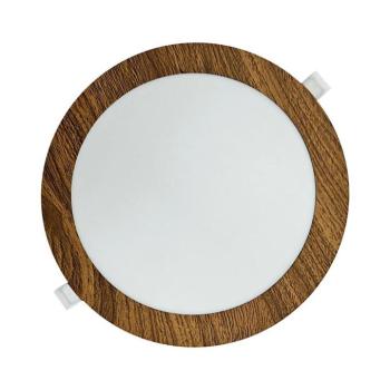 LED Beépíthető lámpa CIRCLE LED/18W/230V 4200K átm. 22 cm barna 008 0001156 kép