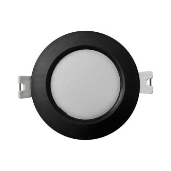 LED Beépíthető lámpa CIRCLE LED/3W/230V 4000K átm. 9 cm fekete 008 0001151 kép
