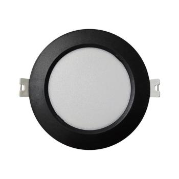LED Beépíthető lámpa CIRCLE LED/6W/230V 4000K átm. 12 cm fekete 008 0001152 kép