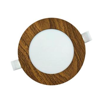 LED Beépíthető lámpa CIRCLE LED/6W/230V 4200K átm. 11,8 cm barna 008 0001154 kép