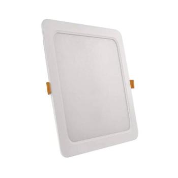 LED süllyesztett lámpatest RUBIC, négyzet, fehér, 24W, természetes fehér, 4000K, 2400, 220–240V, CRI> 80, IP20, EMOS, ZD2452 kép