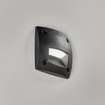 LED beépíthető lámpa Leti 100Square-ST fekete, CCT kép