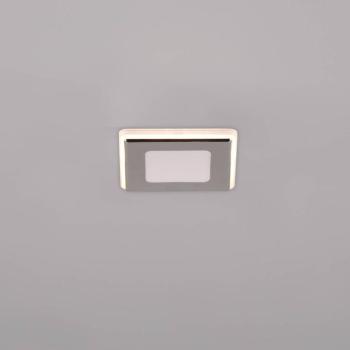 LED beépíthető lámpa Nimbus IP44 8,5x8,5cm króm kép