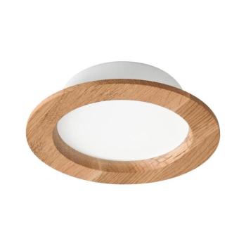 LED Beépíthető lámpa WOODY SPOT LED/12,5W/230V 3000K tölgy ø 16 cm LD-PO-2/DĄB kép