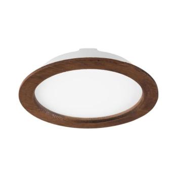 LED Beépíthető lámpa WOODY SPOT LED/23,5W/230V 4000K cseresznye ø 23,5 cm LD-PO-4/Czereśnia olejowana kép