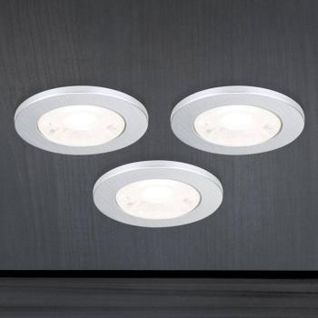 LED bútor szerelv. refl. Artist 3-set ezüst kép