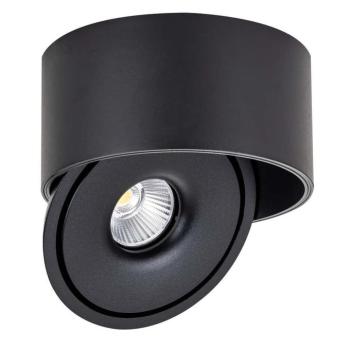 LED cob mélysugárzó 20w kerek forgatós fekete - bridgelux, CCT, 2000 lm, Optonica, 12021 kép