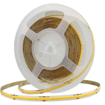LED cob szalag 24v 320 LED, 6000K, hideg fehér, dimmelhető, 900 lm, Optonica, 4941 kép