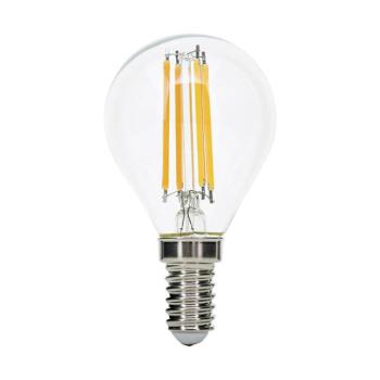 LED csepp lámpa E14 4,5W izzószál 827 dimmelhető kép