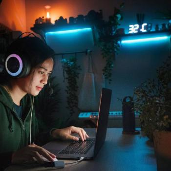 LED csík Lee USB, hosszúság 3 m, RGBW, távirányító kép