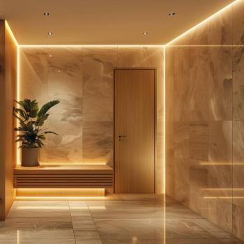 LED csík SAUNA, 2700 K, hosszúság 200 cm, IP54, 24 V kép