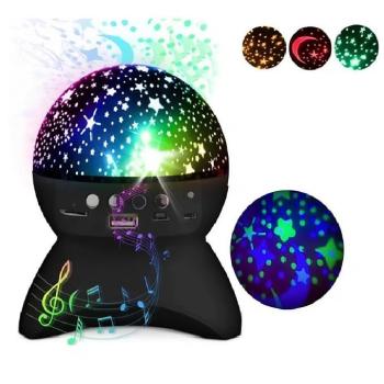 LED csillagos égbolt projektor bluetooth hangszóróval és telefonos vezérléssel – varázslatos éjszakai fény (BBV)(BBD) kép