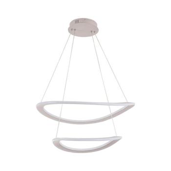LED csillár kábelen CASHMERE LED/75W/230V átm. 59,5 bézs 338020 kép