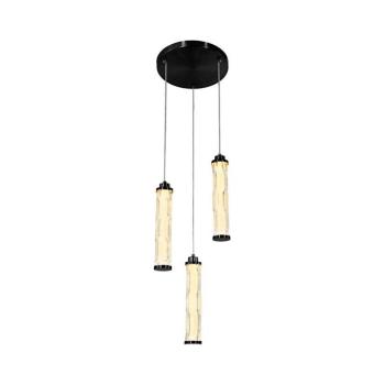 LED csillár kábelen CORTE LED/25W/230V fekete 33-50762 kép