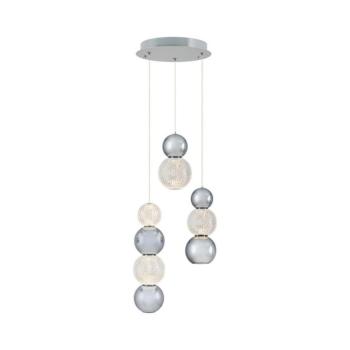 LED csillár kábelen CREMONA LED/17W/230V 3000K matt króm 414LRC1391 kép