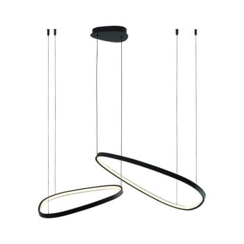 LED csillár kábelen MICHELLE LED/48W/230V 4000K fekete 334091 kép