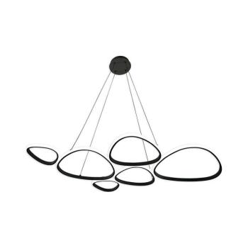 LED csillár kábelen PETRA LED/58W/230V 4000K fekete 334053 kép