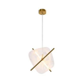 LED csillár kábelen RELAX LED/15W/230V arany/fehér 31-50823 kép