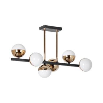 LED csillár rúdon 6xLED/7W/230V arany/fekete W-N4186/6 kép