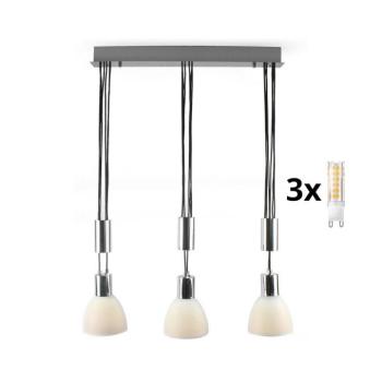 LED csillár WENDY 3xG9/33W/230V kábellel 5296016 kép