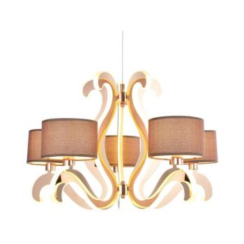Lámpa Ambrosia 3 5x40W E14 + 43,4W Led kép