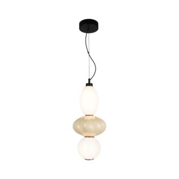 LED Csillár zsinóron ASCOLI LED/18W/230V átm. 20 cm bézs ML1420 kép